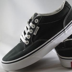 Black and white Vans womens size 5